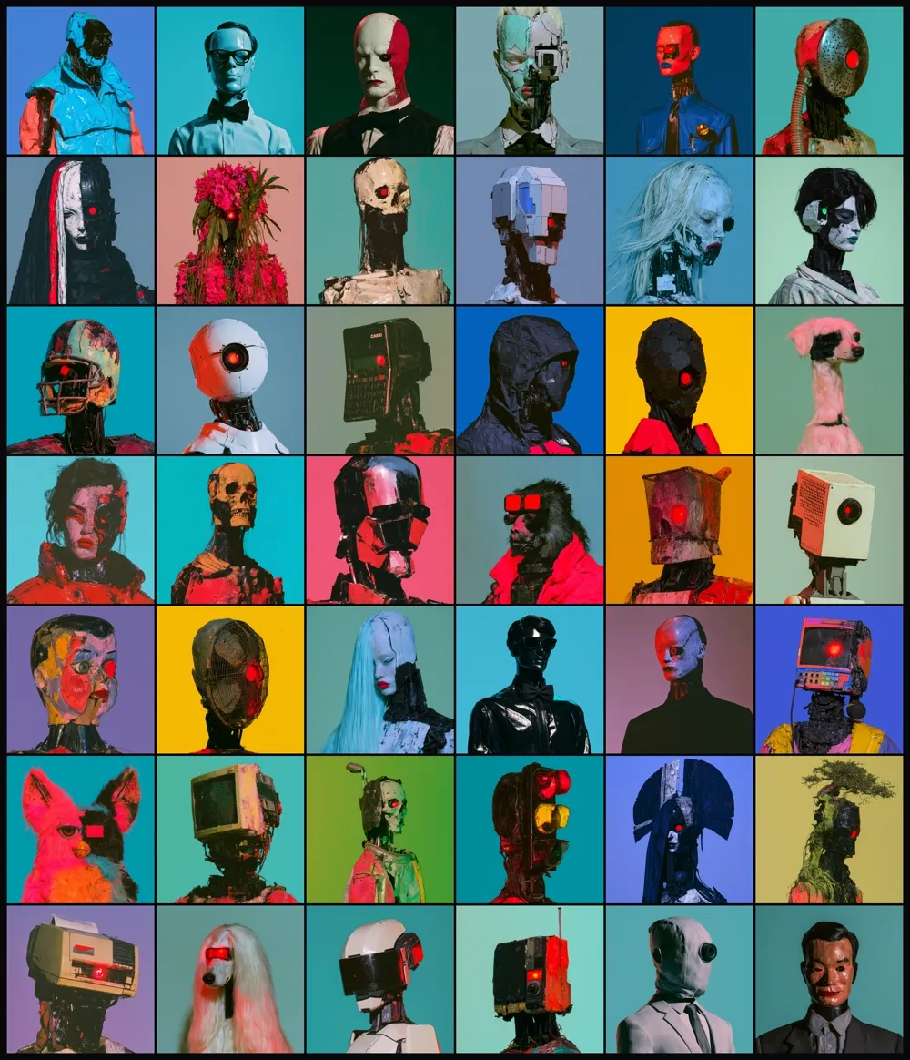 GRID//LOCK contact sheet